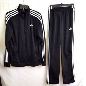 Adidas Size S M Black Track Suit